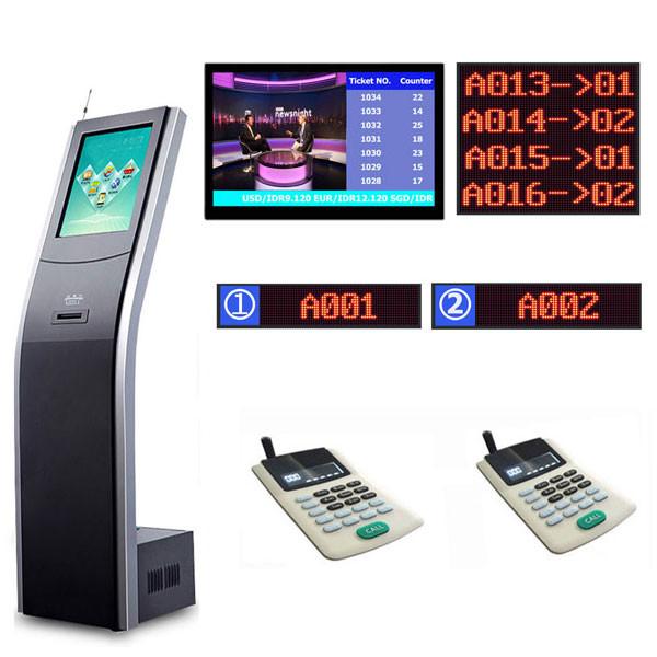 Cheap Complete Bank Wireless Multiple Service Queue System With Best Software for sale