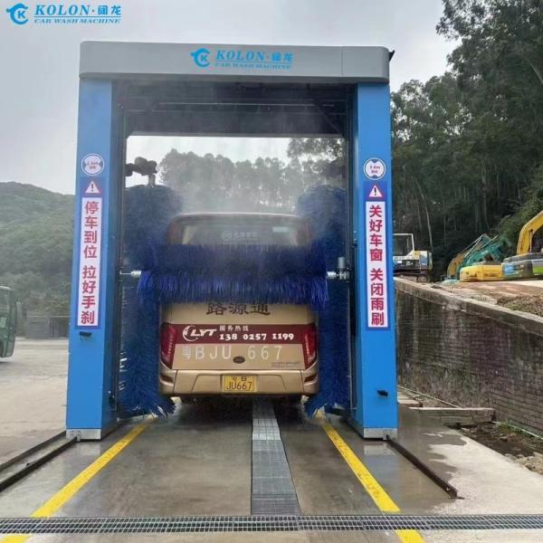Cheap Advanced 50Hz Frequency Automatic Bus Wash Machine roll over for sale