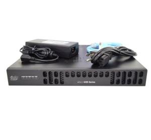 ISR4221/K9 Cisco ISR 4221 Router 35Mbps-75Mbps System Throughput 2 WAN/LAN Ports 1 SFP Port Multi Core CPU 2 NIM