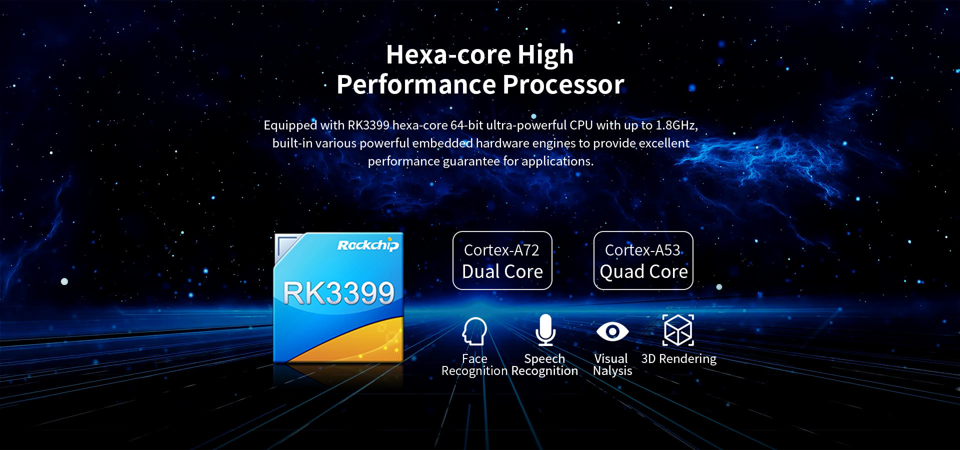 ITX-3399 Intelligent Industrial Computer Mainboard 8Ω·6W dual-channel audio amplifier output
