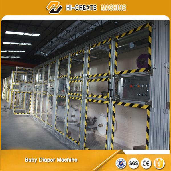 Cheap Tri Folding Baby Diaper Machine Support Customization for sale