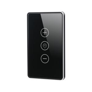 Glomarket Digital Smart Switch Light Wifi Dimmer Wireless Glass Touch Wall Light Switch Panel Tuya Remote Control With Alexa