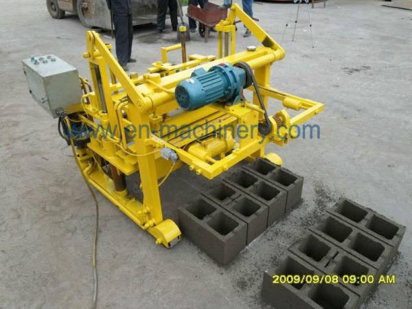Cheap Egg Laying Concrete Block Making Machine 40-3 Manual Concrete Block Moulding Machine for sale