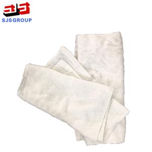 Best Pure white 100 cotton industrial cleaning rag absorbent oil cut used clothes rags tshirt wipers wholesale