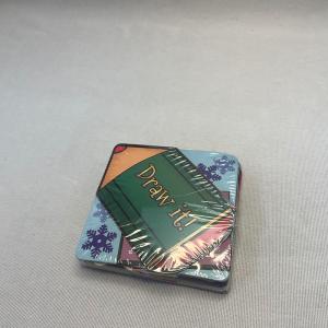 Laminated Round Shaped OEM Festive Game Cards Customized