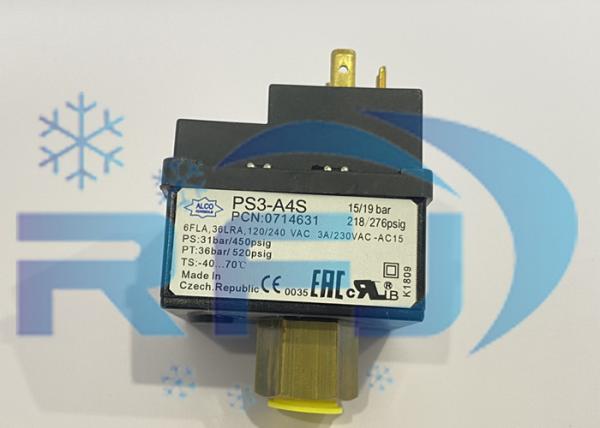Cheap PS3-A4S PS Series Pressure Switch Pressure Controls PS3 Series With Fixed Switch-point Settings for sale
