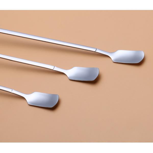 Stainless Steel Long handle Iced Tea Spoon Coffee Spoon Cold Drink