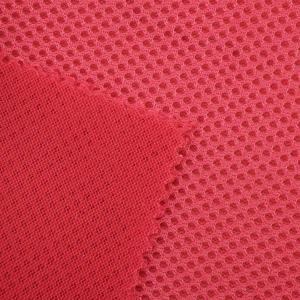 China 150GSM Sandwich Breathable Polyester Mesh Fabric Elasticity For Mattress on sale