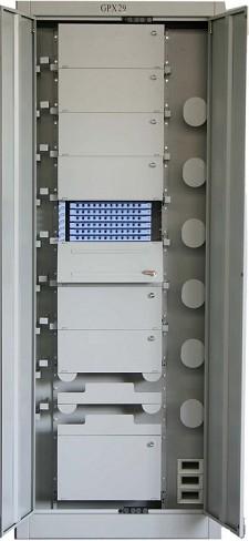 Cheap Waterproof Fiber Cross Connect Cabinet , ODF Optical Distribution Frame for sale