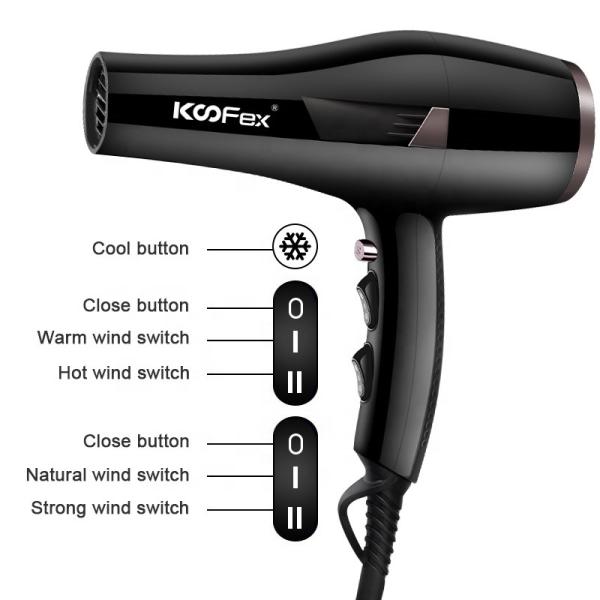 Cheap Ultralight Portable Household Hair Dryer With Diffuser Multiscene 1800W for sale
