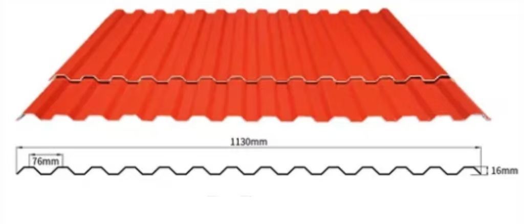 Lifetime Warranty Durable Plastic PVC Roof Tiles