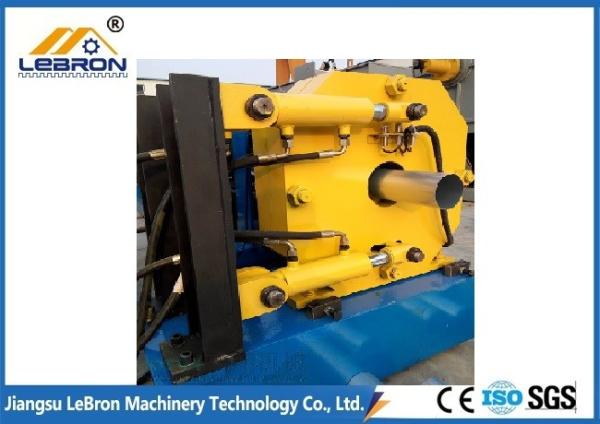 Cheap Hydraulic Cutting Gutter Roll Forming Machine 8~15m/min Forming Speed Low Noise for sale