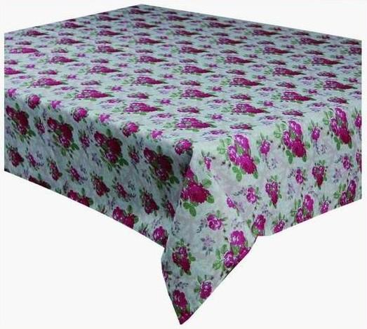 Cheap Rotary Printed Polyester Table Covers With Fruit Flowers Design for sale