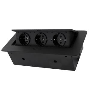 China Multifunctional Pop Up Electrical Outlet 266*118mm For Conference Table on sale