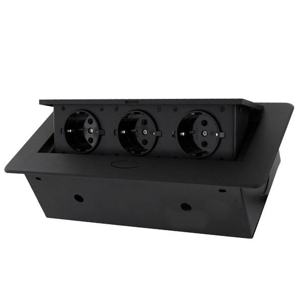 Cheap Multifunctional Pop Up Electrical Outlet 266*118mm For Conference Table for sale