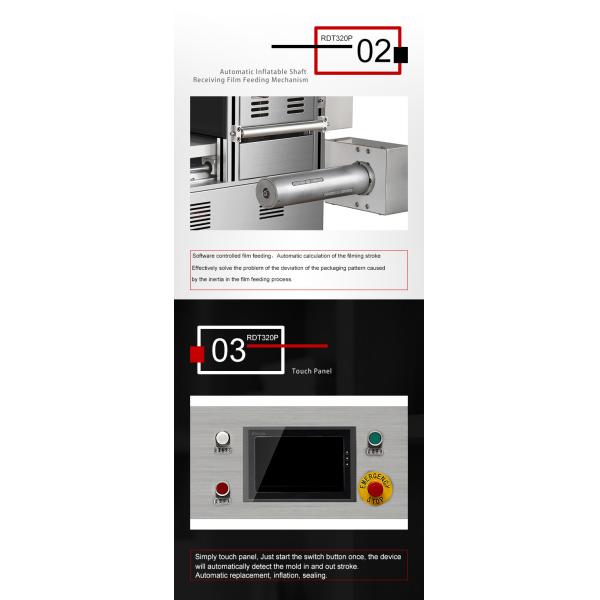 Coffee Cheese Modified Atmosphere Packaging Machine Stainless Steel Material