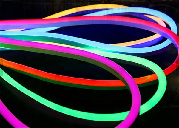 Cheap 2.5cm Cutting Length LED Neon Rope Light Stable Reliability Outside LED Rope Lights for sale