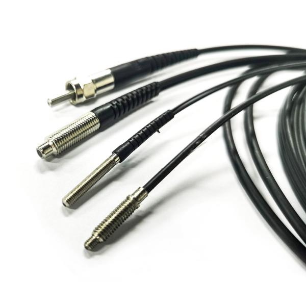 Cheap Diffuse Reflection Optical Fiber Sensor M3/M4/M5 Series Connector Antenna 0.8mm 1m for sale