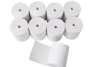 China 57x30mm 48gsm 400u Custom Printed Thermal Paper Rolls on sale