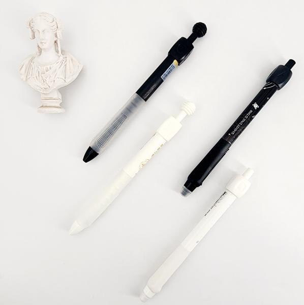 Cheap High Quality Rotating Answer Pen Plastic Click Erasable Neutral Pen for sale