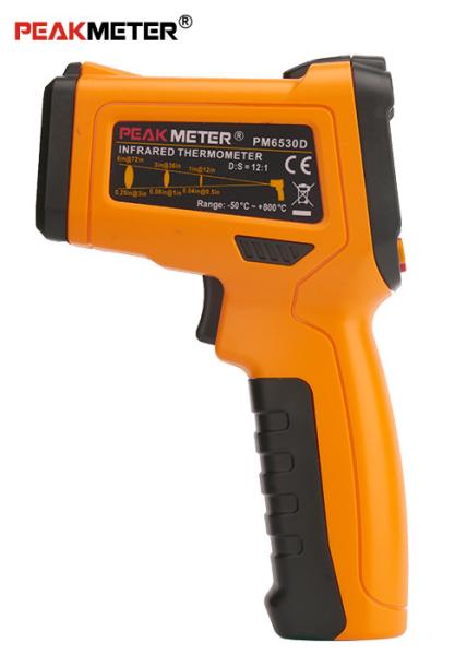 Cheap Digital Infrared Probe Thermometer , LCD Display Handheld Infrared Temp Gun for sale