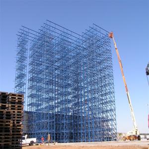 China Powder Coated Clad Racking Supported Warehouse Storage System on sale