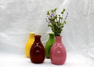 European Fashion Ceramic Vases And Pots Home Decoration Colorful Dolomite Flower Pot