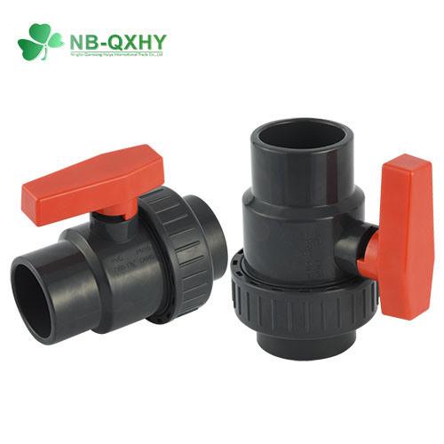 Cheap PVC Single Union Ball Valve for Irrigation Water Supply EPDM Rubber PVC Ball PVC Handle for sale