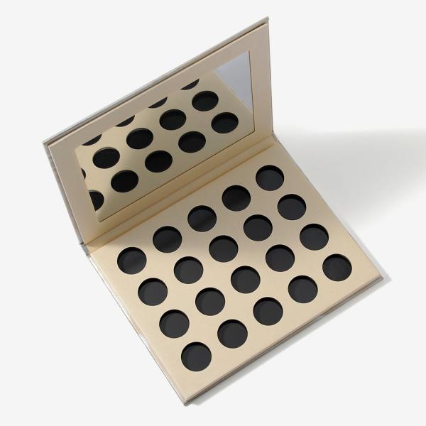 Cheap C1S C2S Art Paper Empty Eyeshadow Box Waterproof Empty 4 Pan Eyeshadow Palette for sale