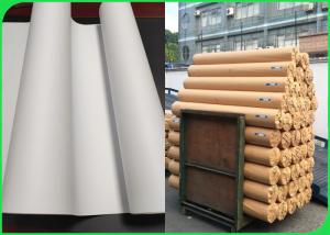 China 45g 50g CAD Plotter Paper Pattern Drawing Uncoated Paper Roll on sale