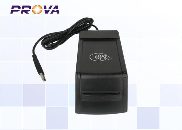 Cheap Contact & Contactless Chip Card Reader With USB HID PCSC Interface for sale