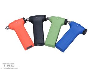 Life Saving Hammer Car Emergency Jump Starter Multi Function with LED Light