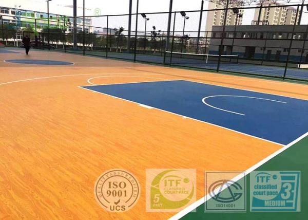 Cheap Green Grass Silicon PU Outdoor Sports Field Surface Excellent Slip Resistance for sale