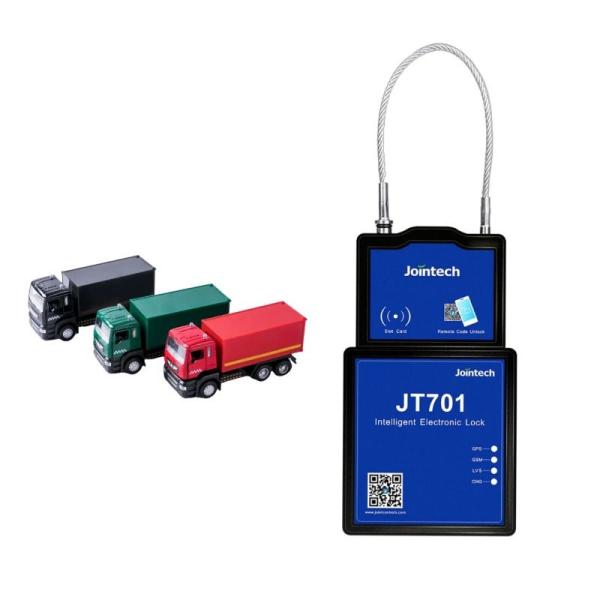 Cheap Anti Dust 1000g Intelligent GPS Container Lock With Remote Control for sale