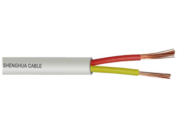 Cheap H05VV-F BS,AS ASTM Standard Two Core Colorful Electrical Cable Wire , Outdoor Speaker Wire for sale