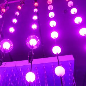 3D LED Lights in RGB Color and Dimmer Support LED Christmas Ball