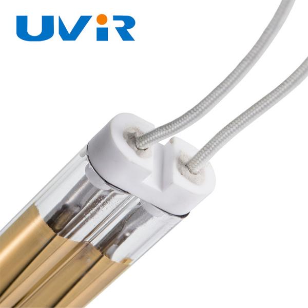 Cheap Medium Wave Double Tube Infrared Heating Lamp For Drying Water Based Paint for sale