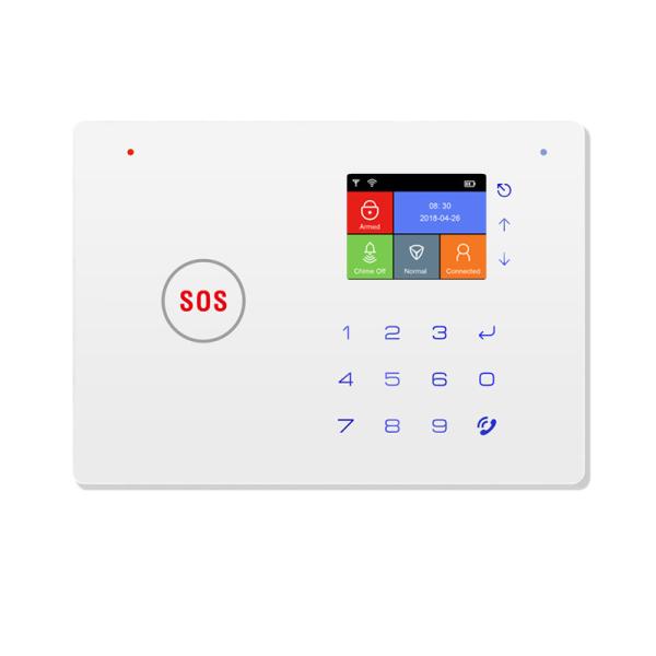Cheap 2.4" TFT WIFI GSM Home Alarm System Motion Sensor Burglar Alarm for sale