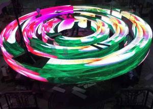 China Effect Flexible Irregular LED Display / LED Video Display 5.95mm Pitch on sale