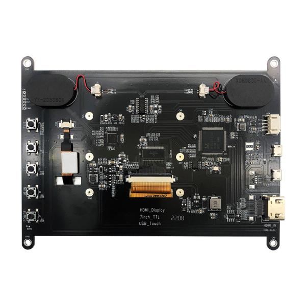Cheap 800x480 Capacitive Touch Screen 7 Inch HDMI Display Compatible With Raspberry Pi 3 4 5 for sale