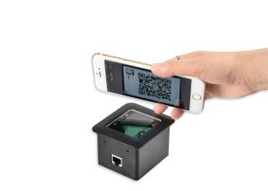 USB Long Distance QR Code Barcode Reader Module Fixed Mount For Payment Kiosk