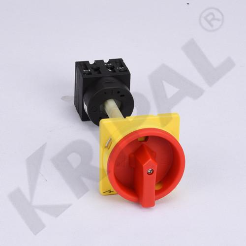 Cheap 10A 3Pole ON OFF IP65 Load Isolation Switch Safety IEC Standard for sale