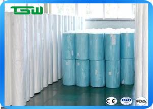 Breathable 70gsm SMS PP Non Woven Fabric Roll For Face Mask