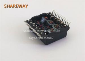 China SMD 10GBASE-T 24-Pin Single Port Isolation Module TG10G-S102NJLF lan isolation transformer power over ethernet transform on sale