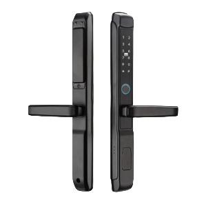 Cheap Aluminum Thermal Break Door Lock with Intelligent Fingerprint Unlocking for sale