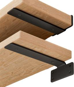 ISO9001 Rohs CE Certified 8 Inch Professional Floating Shelf Bracket Strong and Sturdy