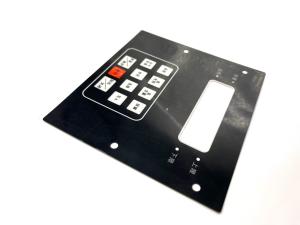 OEM Gradient Dot Printing Custom Membrane Keyboard Deaded Label To Mechanical