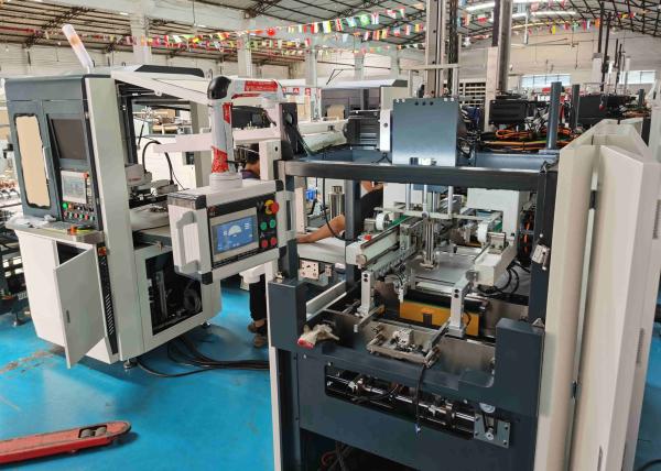 Cheap Positioning Packaging Box Making Machine Box Height 12mm-100mm for sale