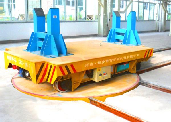 Cheap Automated Powered Turntable Heavy Duty Material Handling Carts For Factory Storage for sale