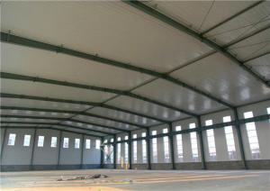 Best H Section Column Lightweight Steel Structure Clean Span Portal Frame Corrosion Resistance wholesale